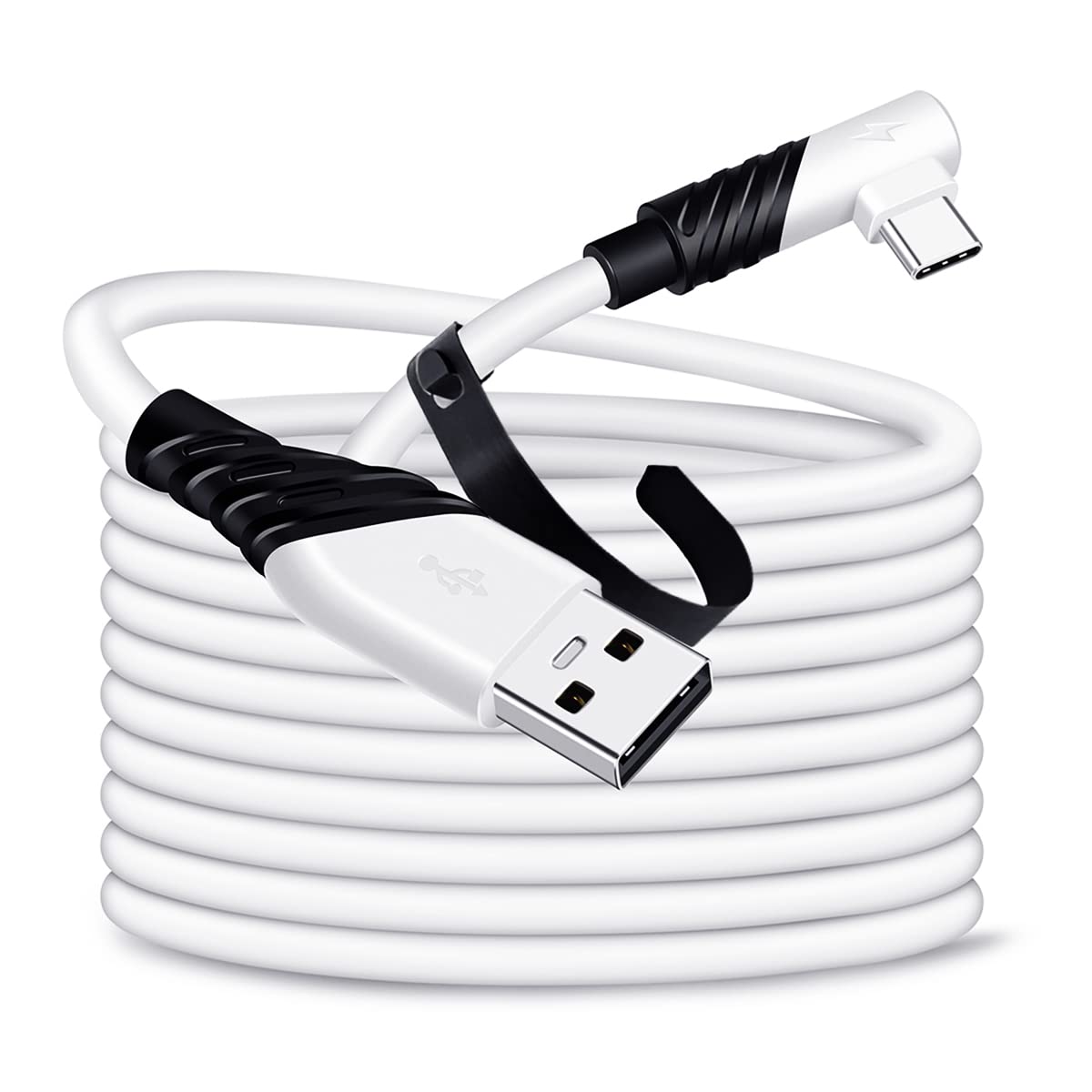 ZORBES Link Oculus Quest 2 Cable, USB 3.0 to USB C Cable, Link Cable 10FT, 5Gbps High Speed PC Data Transfer Cable Compatible with Meta/Oculus Quest 2 Accessories and PC/Steam VR for VR Headset and Gaming PC ZORBES Link Oculus Quest 2 Cable, USB 3.0 to USB C Cable, Link Cable 10FT, 5Gbps High Speed PC Data Transfer Cable Compatible with Meta/Oculus Quest 2 Accessories and PC/Steam VR for VR Headset and Gaming PC